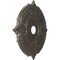 Ekena Millwork Attica PVC Medallion (Canopies up to 7 3/4"), 22"OD x 3 1/2"ID x 1"P, Metallic Weathered Steel CMP22ATDST - alternate 3